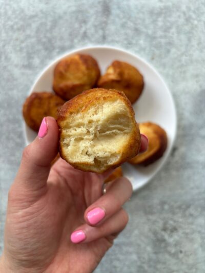 Cinnamon Sugar Dough Bites