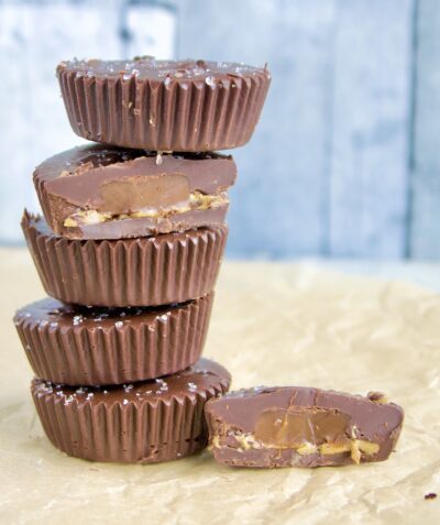 Salted Caramel Sunbutter Cups