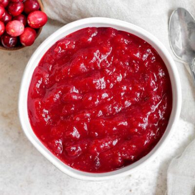 Gluten Free Cranberry Sauce