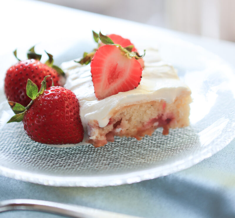 Gluten-Free Summer Strawberry and Lemon Cake by Primal Palate - FoodSocial