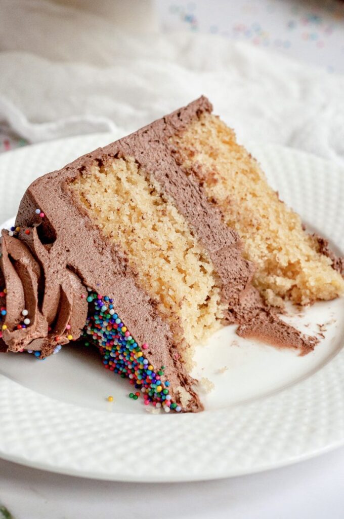 Gluten-Free Yellow Cake (Dairy-Free) by Caked By Katie - FoodSocial