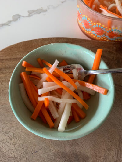 Pickled Daikon & Carrot Salad