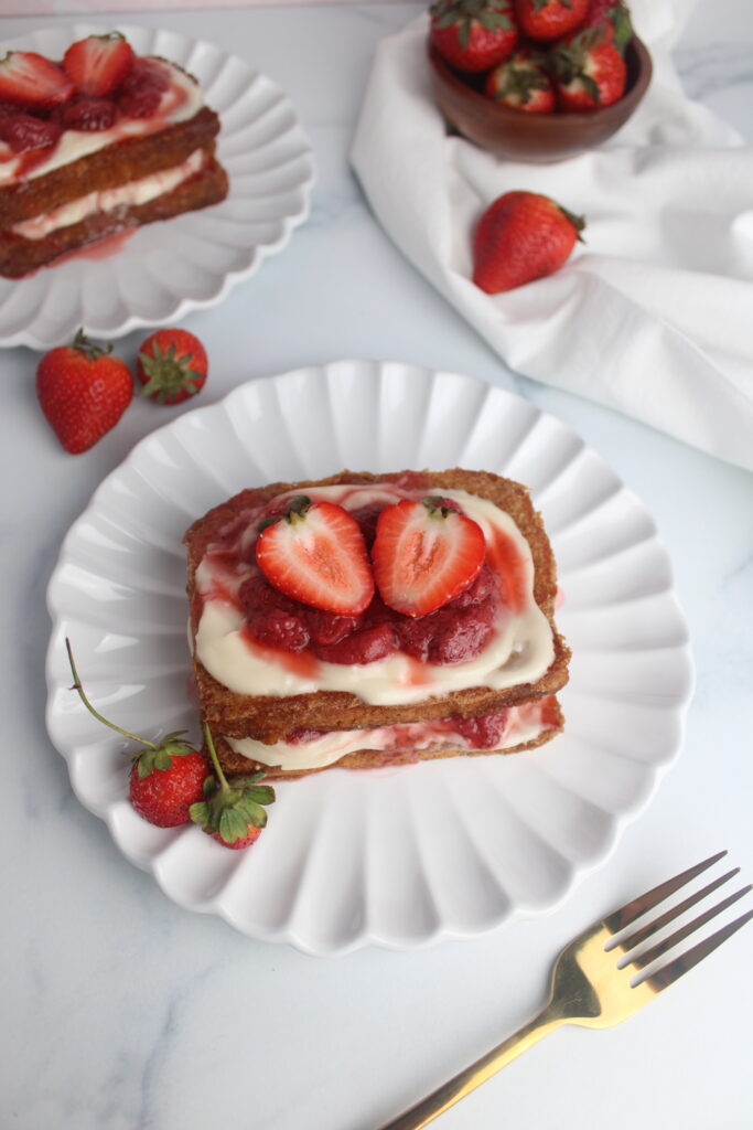 Strawberry Cheesecake French Toast by Chloe's Creative Kitchen - FoodSocial