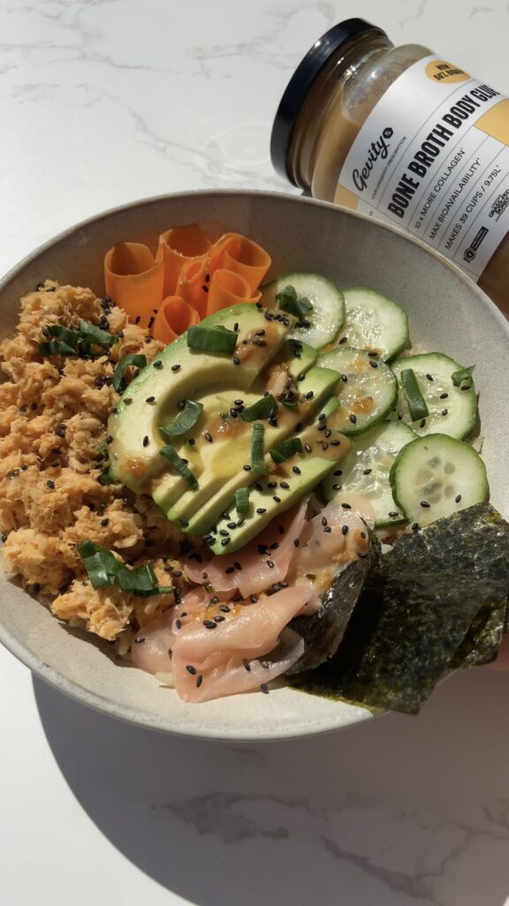 Salmon Sushi Bowl by Chenoa Hill - FoodSocial