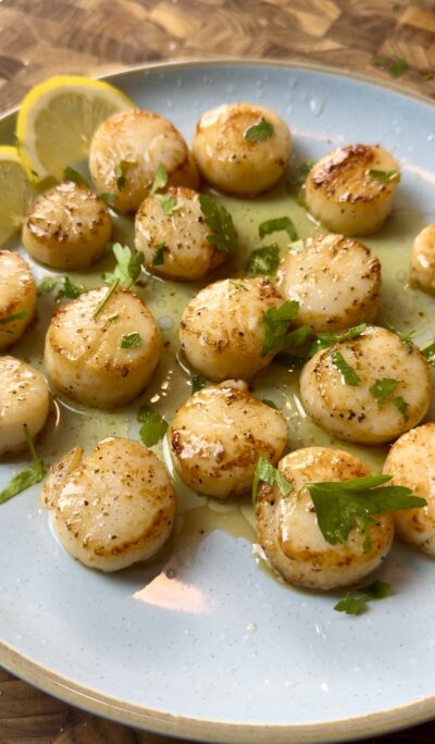 Pan Seared Scallops