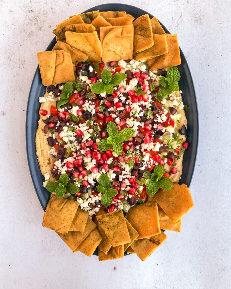 7-Layer Mediterranean Dip by Priyanka Nadkarni - FoodSocial