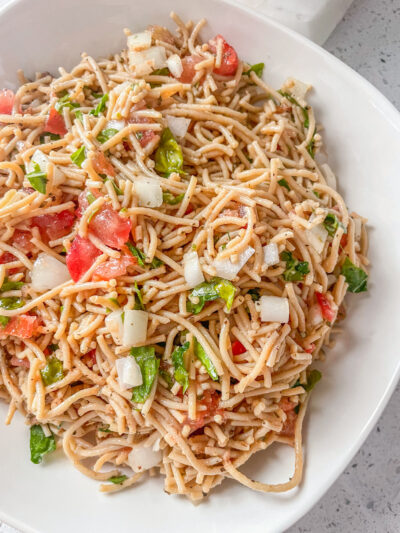 Chopped Bruschetta Pasta Salad