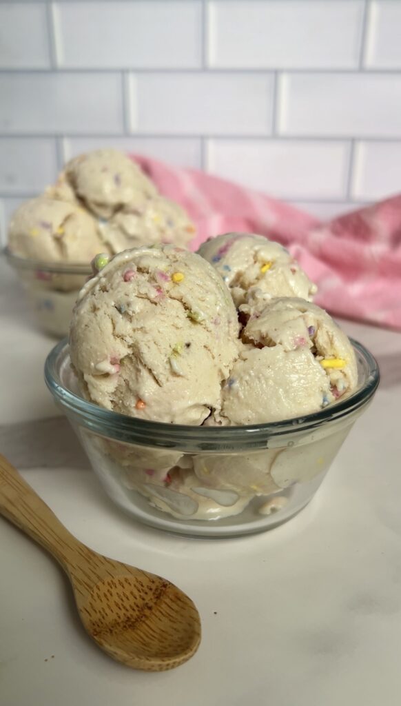 Cake Batter Protein Ice Cream by colleenshealthylife - FoodSocial