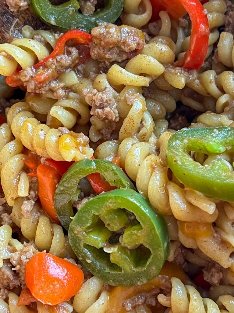 Dairy-Free Cheeseburger Pasta by maggiebakesgrace - FoodSocial