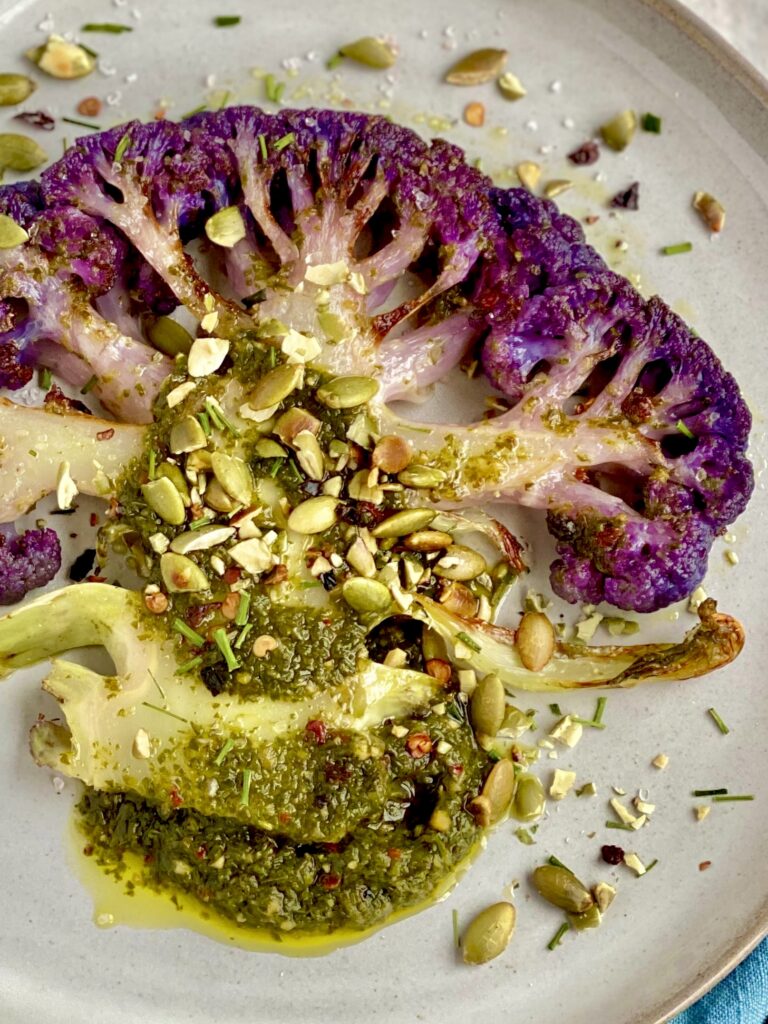 Instant Pot & Air Fryer Cauliflower by Back Porch Paleo - FoodSocial
