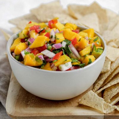 Easy Mango Pico De Gallo