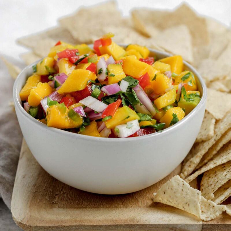 Easy Mango Pico De Gallo by Kaleena's Kitchen - FoodSocial