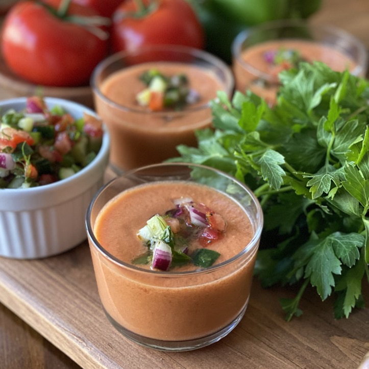 Summer Tomato Gazpacho by Reed Dunn - FoodSocial
