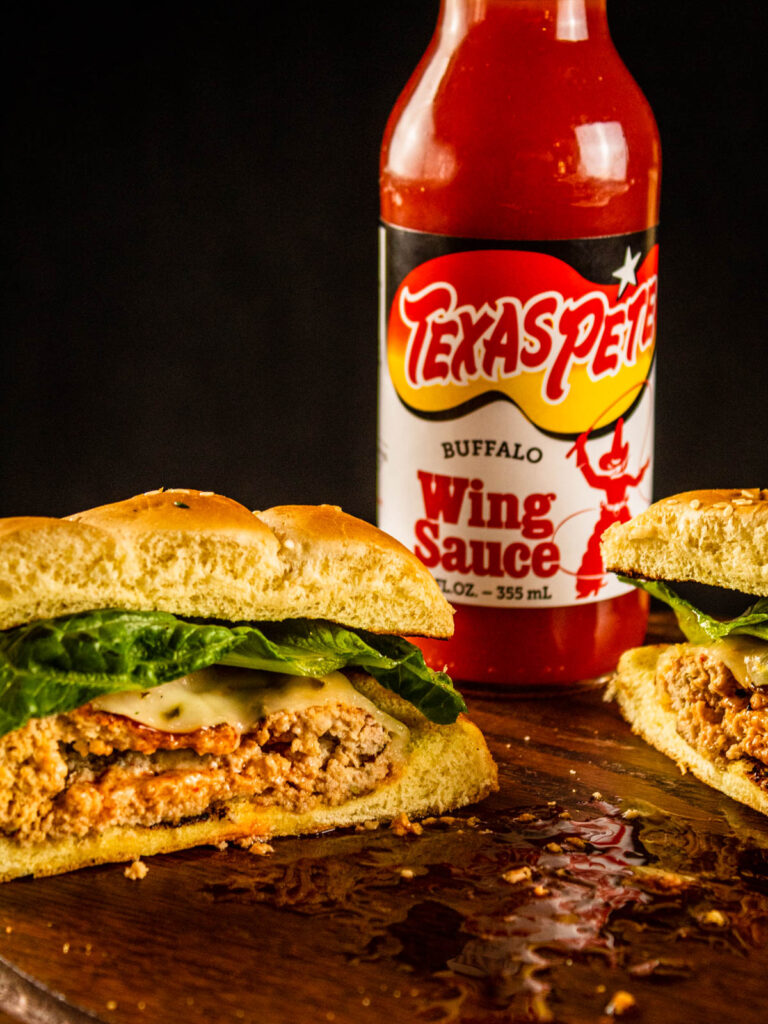 Buffalo Chicken Burgers by scarlatifamilykitchen - FoodSocial