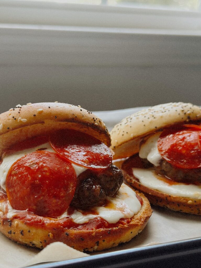 Gluten Free Pizza Burgers by leahxglutenfree - FoodSocial