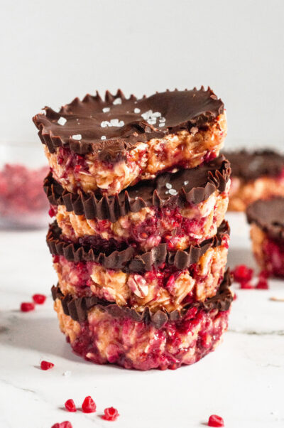 No-Bake PB&J Protein Cups