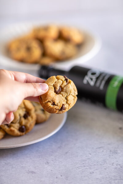 Olive Oil Chocolate Chip Cookies (EASY!)