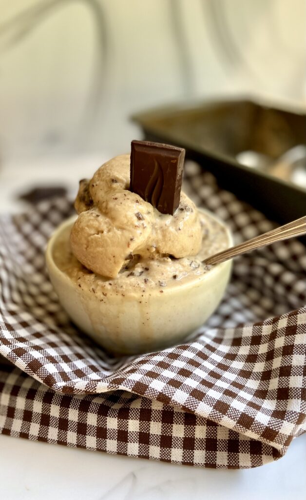 No Churn Coffee Chip Ice Cream by foodallergymoms_andmore - FoodSocial