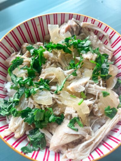 10 Minute Instant Pot Chicken Carnitas