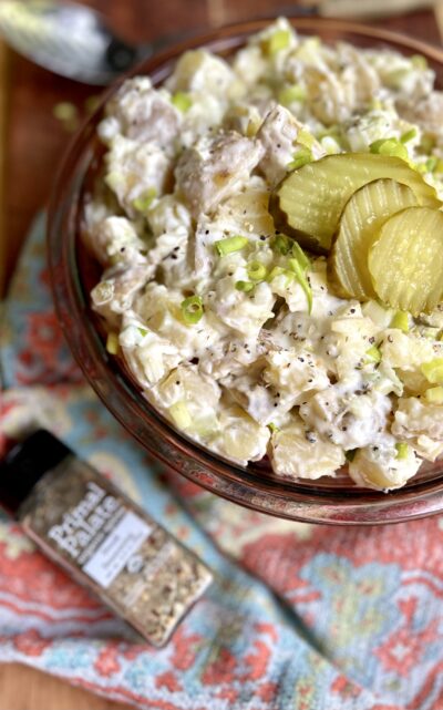 Steakhouse Dill Pickle Potato Salad