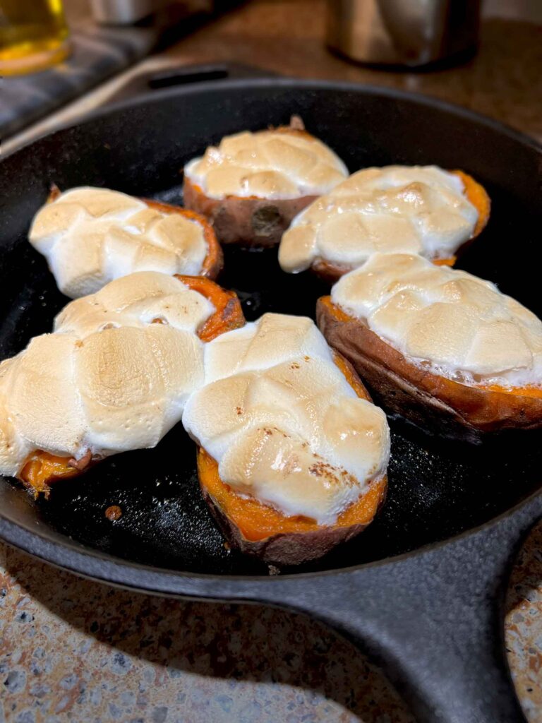 Candied Sweet Potato Skins by freebellyrecipes - FoodSocial