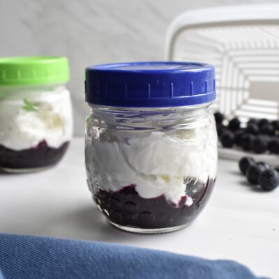 Blueberry Fruit On The Bottom Yogurt