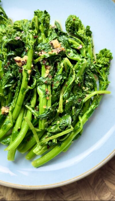 Spicy Garlic Rapini