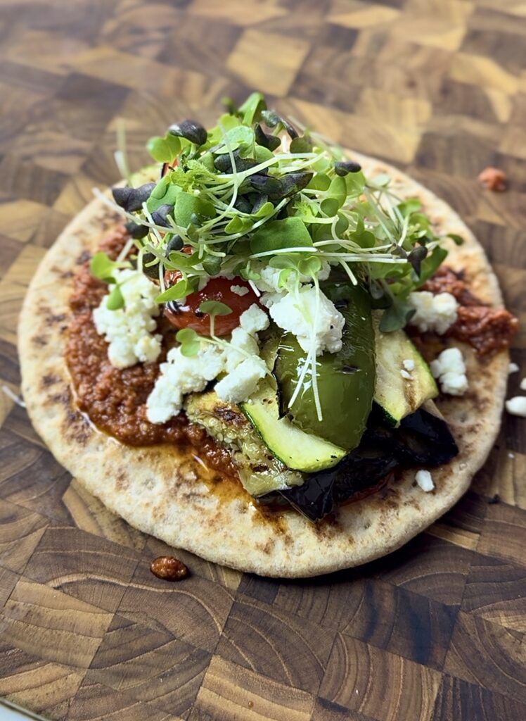 Grilled Veggie Pita by MagicMikeysKitchen - FoodSocial