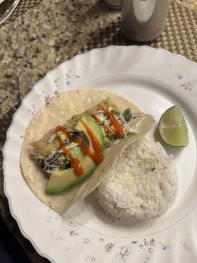 GF Breaded Fish Tacos