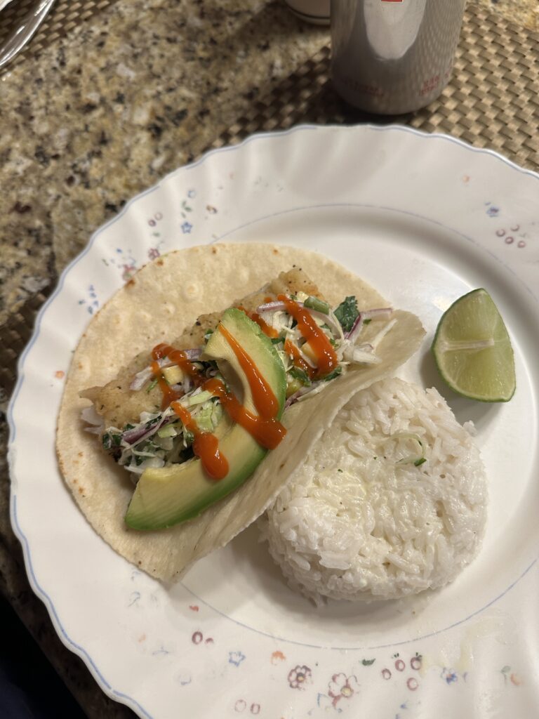 GF Breaded Fish Tacos by The Hangry Latina - FoodSocial