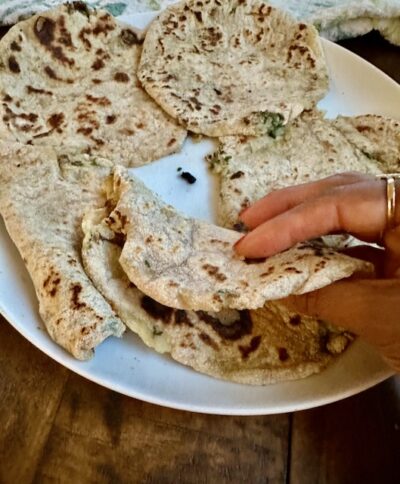 Gluten Free and Grain Free Aloo Paratha