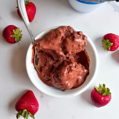 Chocolate Covered Strawberry Ice Cream