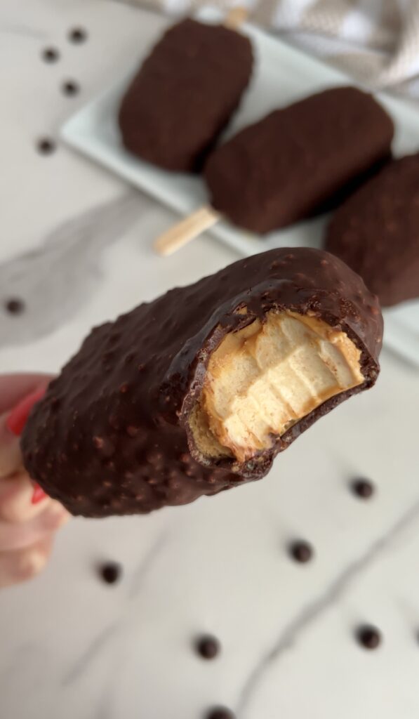 Chocolate PB Crunch Popsicles! by colleenshealthylife - FoodSocial