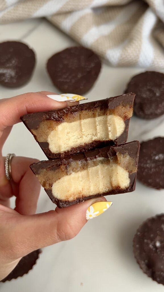 Easy Paleo Twix Cups by colleenshealthylife - FoodSocial