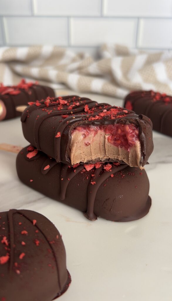Chocolate Raspberry Magnum Bars! by colleenshealthylife - FoodSocial