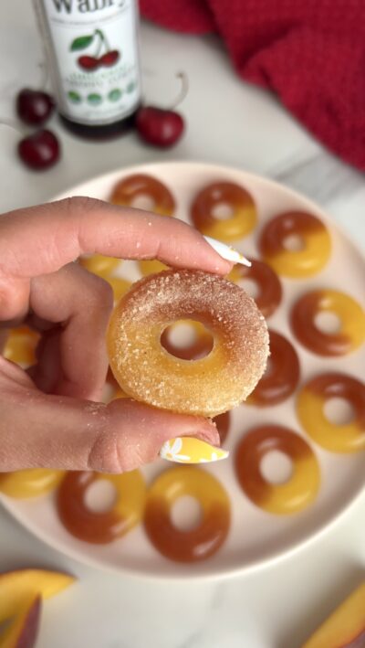 Peach Gummy Rings!