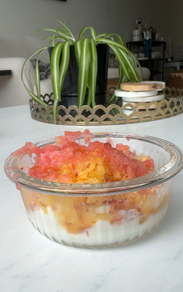Viral Shaved Fruit by Lara Salamone - FoodSocial
