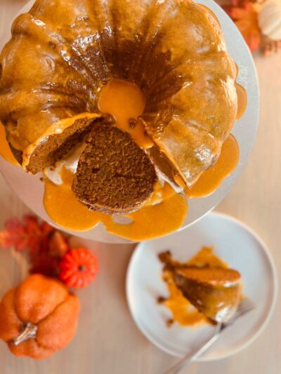 Pumpkin Stout Gingerbread Bundt