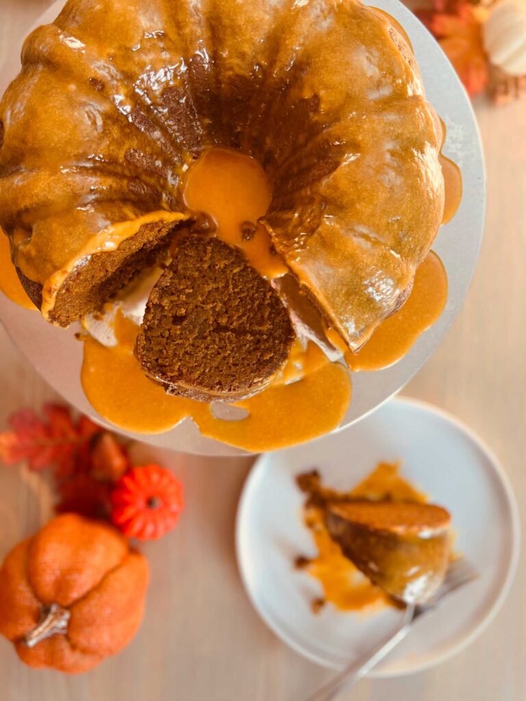 Pumpkin Gingerbread Bundt by freebellyrecipes - FoodSocial