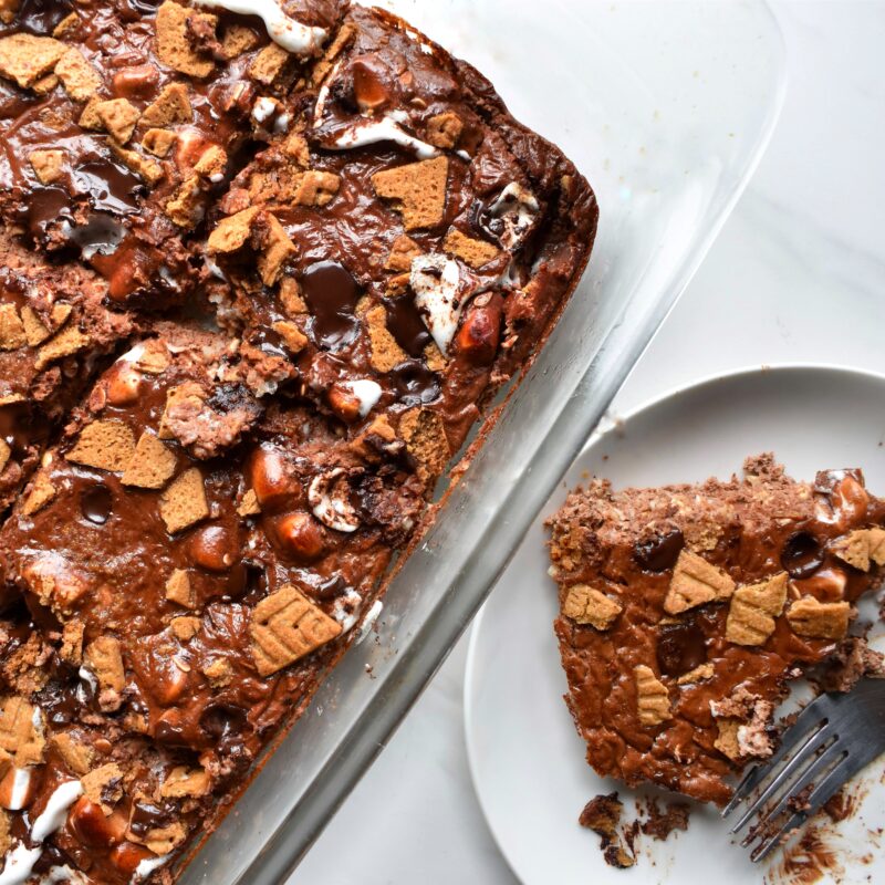 S’mores Baked Oatmeal by joyfuleatsnbeats - FoodSocial