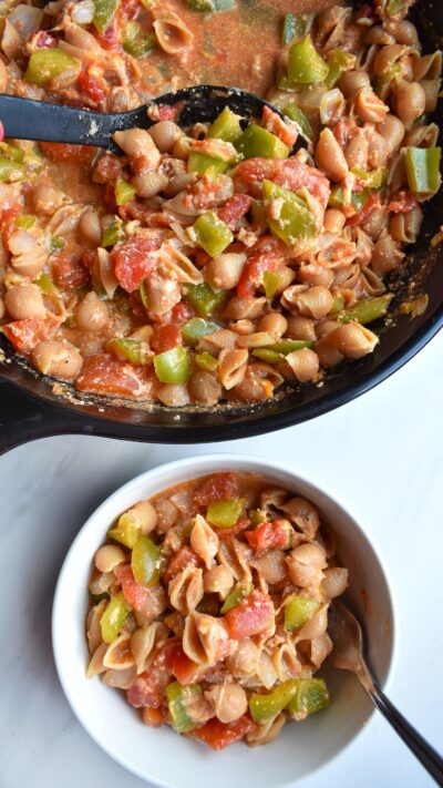 Vegetarian Taco Pasta