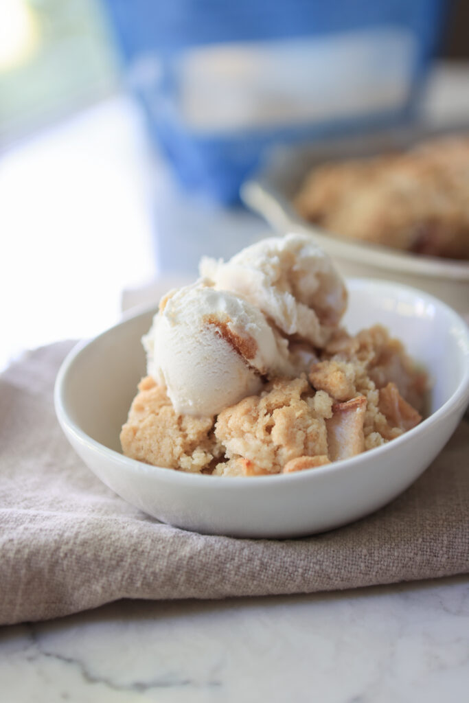 Gluten-Free Peach Cobbler by Primal Palate - FoodSocial