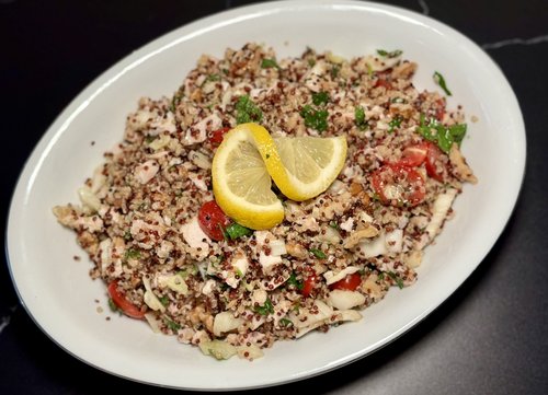 Lemon Quinoa Bowl by glassofweinstein - FoodSocial