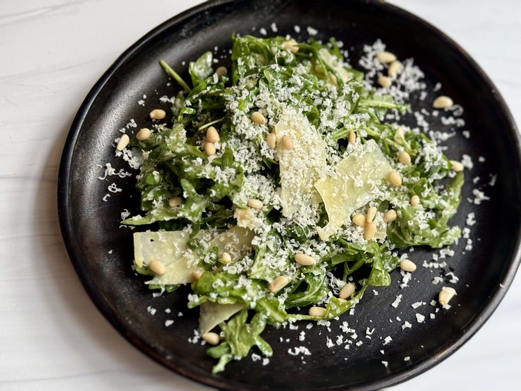 Lemon Parmesan Arugula Salad by glassofweinstein - FoodSocial