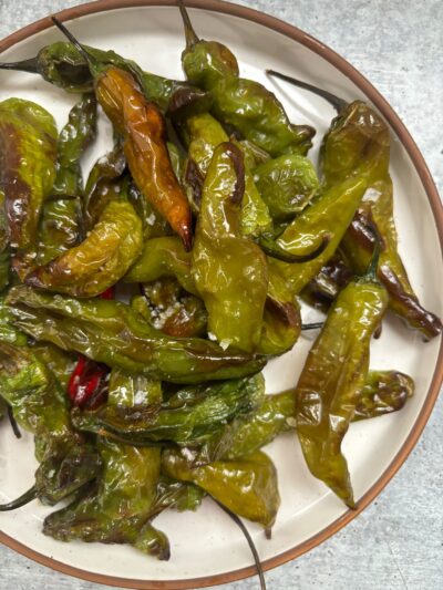 Air Fryer Shishito Peppers