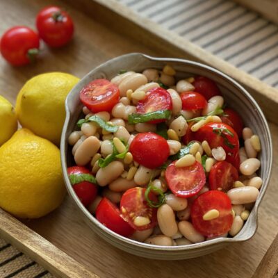 Cannellini Bean & Cherry Tomato Salad