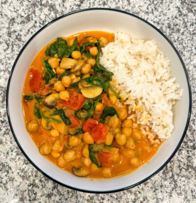 Coconut Chickpeas Curry