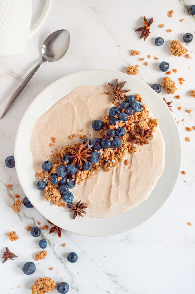 Chai Latte Smoothie Bowl by Caked By Katie - FoodSocial