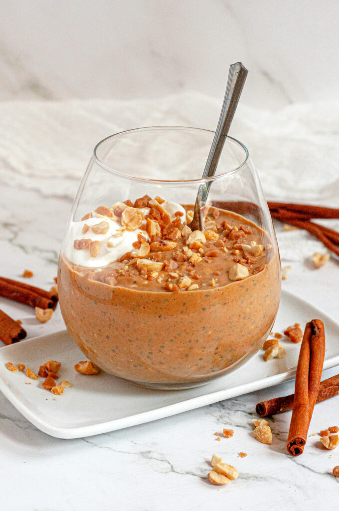 Pumpkin Spice Latte Overnight Oats by Caked By Katie - FoodSocial