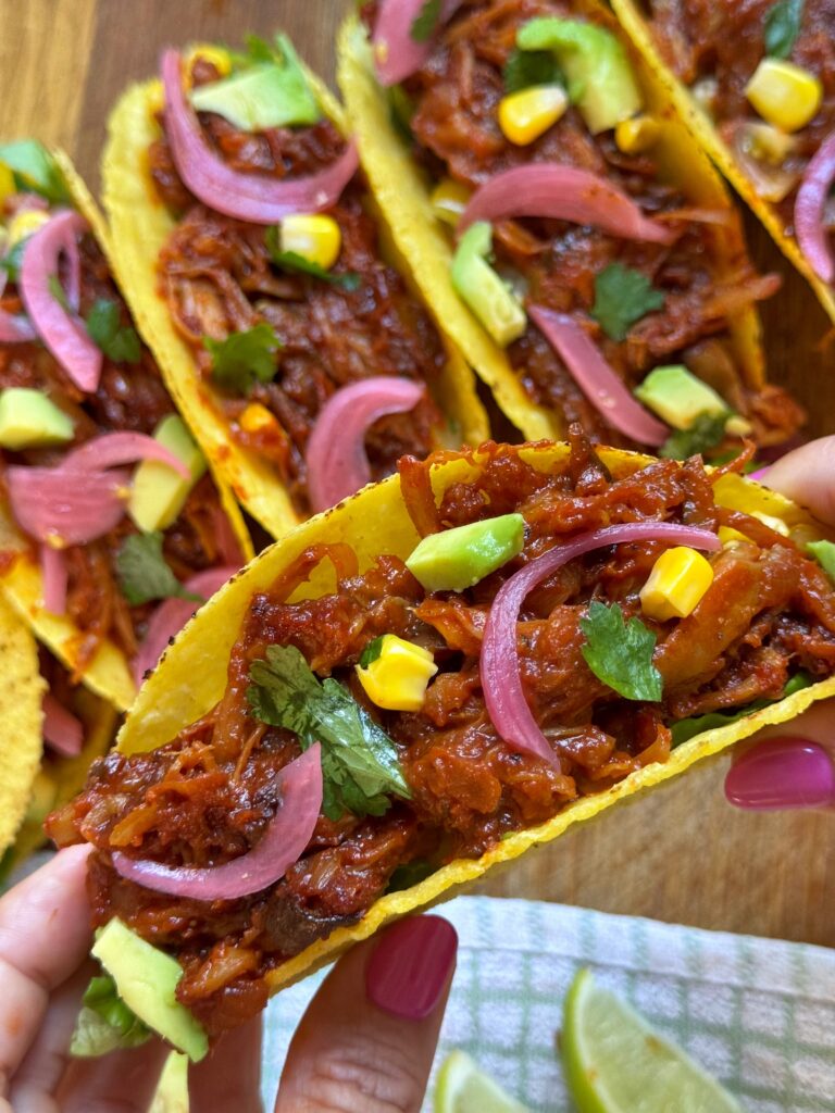 pulled mushroom tacos by theyogaplantkitchen - FoodSocial